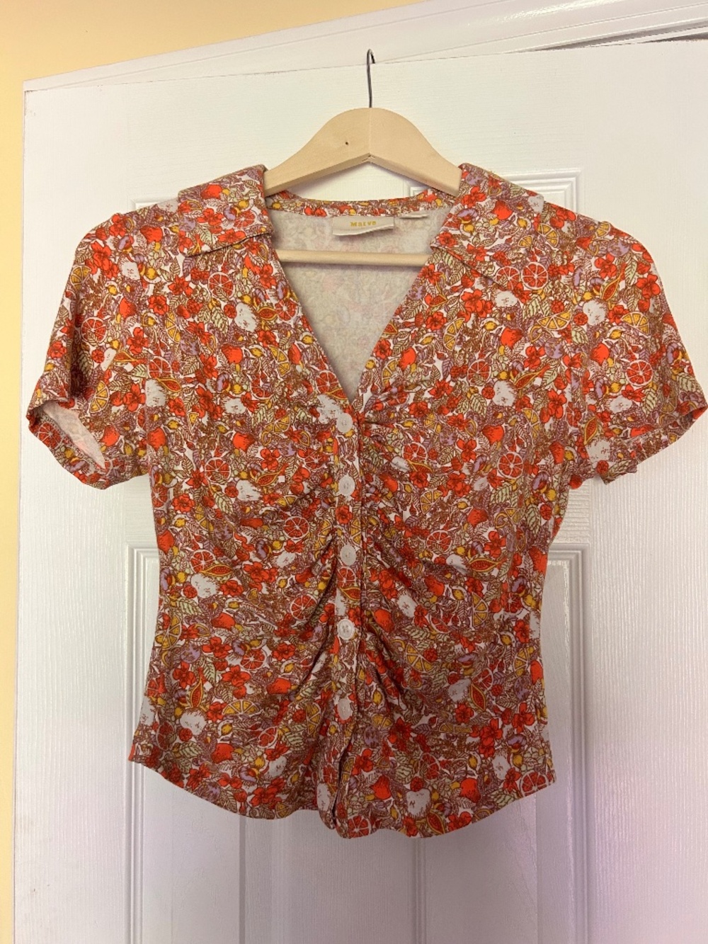 Maeve by Anthropologie 70s Style Top